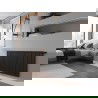 Mexen CC11 Plattenheizkörper 400 x 1100 mm, mittlere Unteranschluss, 713 W, schwarz - W6C11-040-110-70