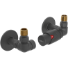 Mexen G00 termostaatiline nurkliide komplekt maskeerimisdetailiga R, antratsiit - W903-900-904-66