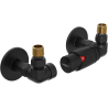 Mexen G00 osni termostatski set s maskom R, crna - W903-900-904-70