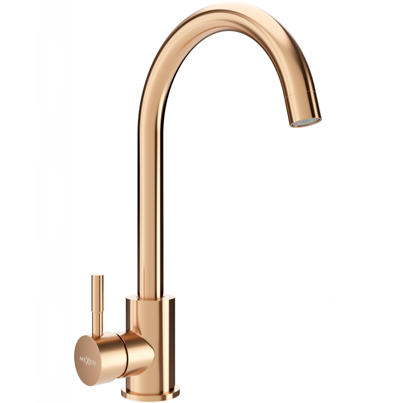 Mexen Foggia Küchenarmatur, Roségold - 671800-60