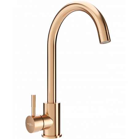 Mexen Foggia bateria kuchenna, różowe złoto - 671800-60