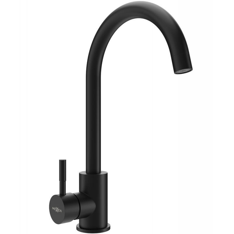 Mexen Foggia rubinetto da cucina, nero - 671800-70