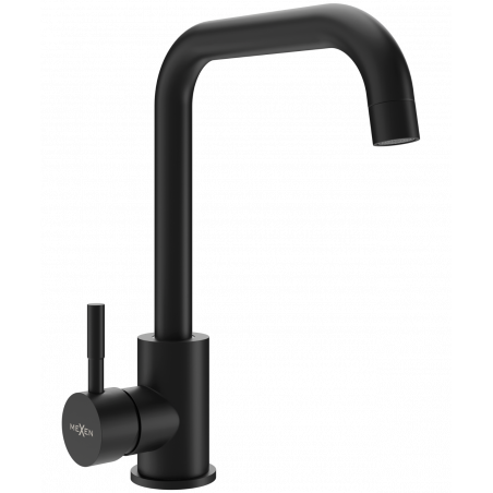 Mexen Modena kitchen faucet, black - 671900-70