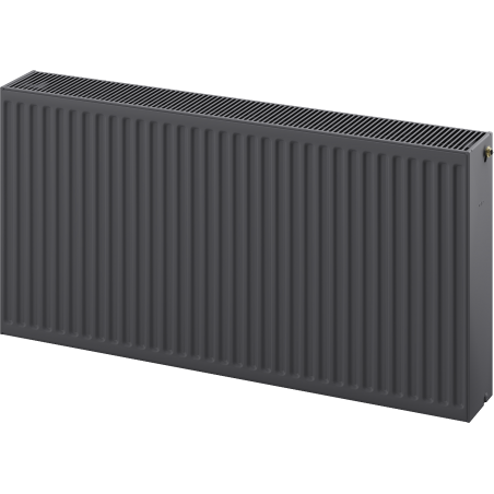 Mexen CC33 Plattenheizkörper 600 x 1000 mm, untere mittlere Anschlüsse, 2335 W, Anthrazit - W6C33-060-100-66