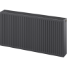Mexen CC33 Plattenheizkörper 600 x 1000 mm, untere mittlere Anschlüsse, 2335 W, Anthrazit - W6C33-060-100-66