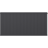 Mexen CC33 Plattenheizkörper 600 x 1400 mm, anschluss unten, 3268 W, anthrazit - W6C33-060-140-66