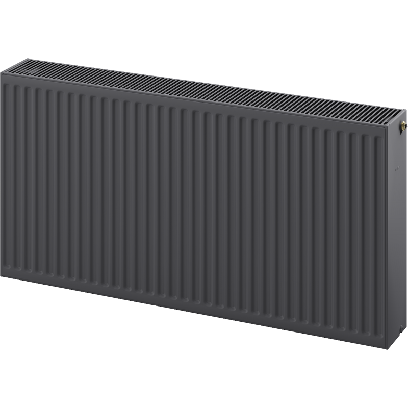 Mexen CC33 Plattenheizkörper 600 x 2400 mm, mittige untere Anschluss, 5603 W, Anthrazit - W6C33-060-240-66