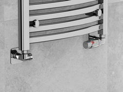 Mexen G00 axial thermostatic set with cover S, chrome - W903-900-909-01