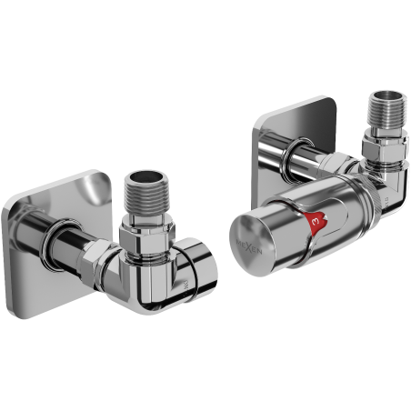Mexen G00 Osovinski termostatski set s S maskom, kromirani - W903-900-909-01