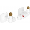 Mexen G00 termostaatiline komplekt S kattega, valge - W903-900-909-20