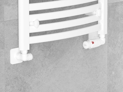 Mexen G00 axiales Thermostatset mit Abdeckung S, weiß - W903-900-909-20
