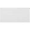 Mexen Linie CCL33 Plattenheizkörper 400 x 900 mm, untere mittlere Anschluss, 1423 W, weiß - W6C33L-040-090-00