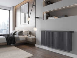 Mexen CC33 pločasti radijator 900 x 2000 mm, donje središnje povezivanje, 6364 W, antracit - W6C33-090-200-66