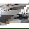 Mexen CC33 Plattenheizkörper 900 x 2600 mm, untere mittlere Anschlussart, 8273 W, Anthrazit - W6C33-090-260-66