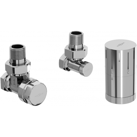 Mexen G05 kutni termostatski set, krom - W901-958-01