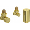 Mexen G05 kosi kutni termostatski set, zlatni - W901-958-50