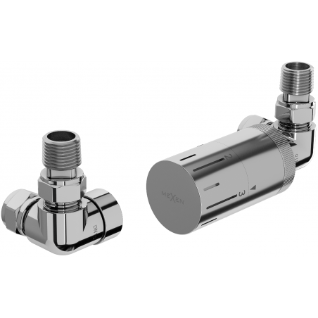 Mexen G05 Thermostat-Set axial, Chrom - W903-958-01