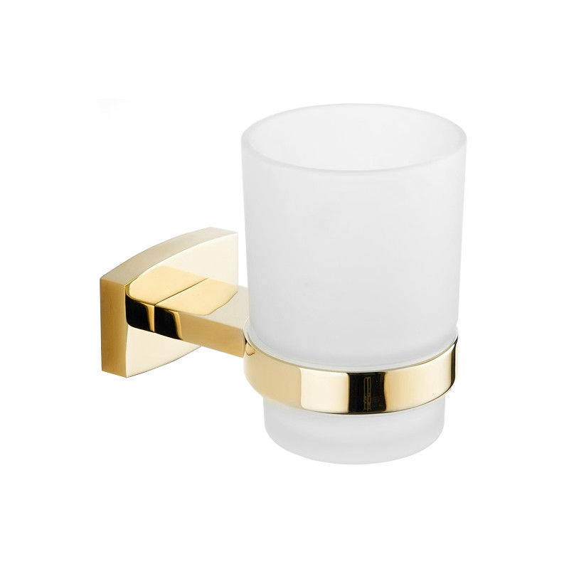 Mexen Zoja vaso para cepillos de dientes, dorado - 7019138-50