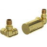 Mexen G05 axial termostatset, guld - W903-958-50