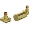 Mexen G05 conjunto termostático axial, dorado - W903-958-50