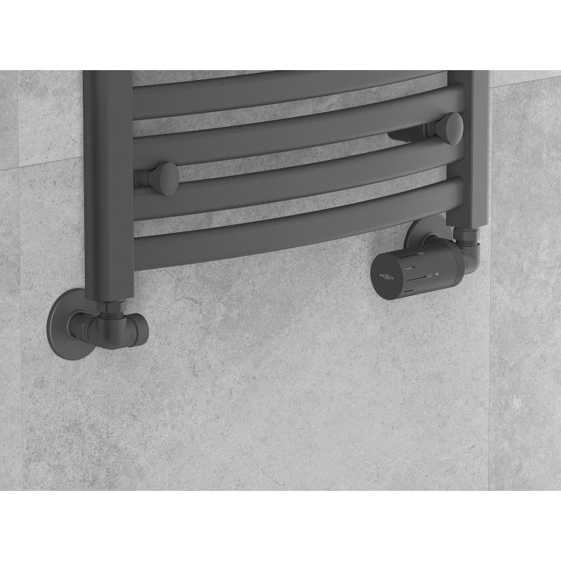 Mexen G05 axiaal thermostaatset, antraciet - W903-958-66