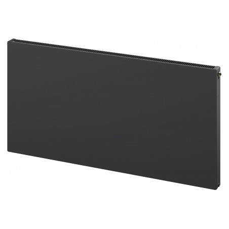 Mexen Flat CCF11 paneelradiator 600 x 800 mm, middenonderaansluiting, 627 W, antraciet - W6C11F-060-080-66