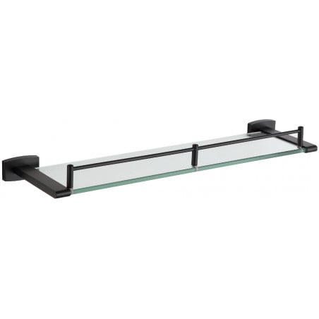 Mexen Zoja prateleira de vidro suspensa, preta - 7019137-70