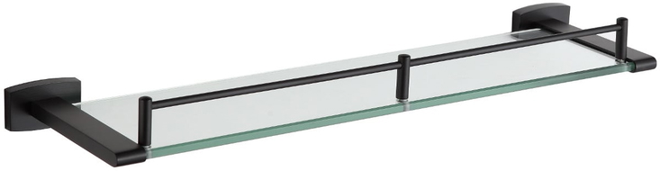 Mexen Zoja hängande glashylla, svart - 7019137-70