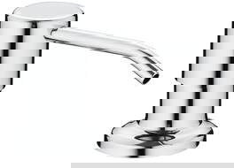 Mexen dispensador de líquido para fregadero, cromo - 6601320-00