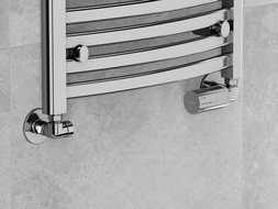 Mexen G05 set met axiale thermostaatkop met afdekrozet R, chroom - W903-958-904-01