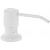 Mexen dispensador de líquido para fregadero, blanco moteado - 6601320-26