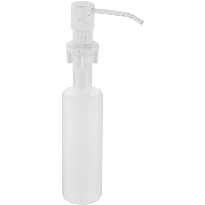 Mexen dispenser voor vloeistof voor gootsteen, wit gespikkeld - 6601320-26