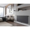 Mexen Flat CCF21 radiateur à panneaux 900 x 800 mm, raccordement inférieur central, 1272 W, anthracite - W6C21F-090-080-66