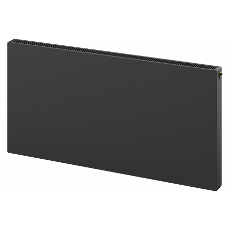 Mexen Flat CCF21 panel radiator 900 x 800 mm, central bottom connection, 1272 W, anthracite - W6C21F-090-080-66
