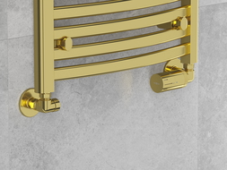 Mexen G05 Axial Thermostatset mit Abdeckung, gold - W903-958-904-50
