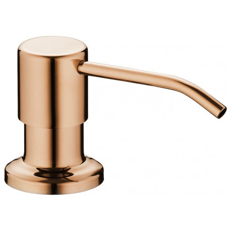Mexen dispensador de jabón para fregadero, oro rosa - 6601320-60