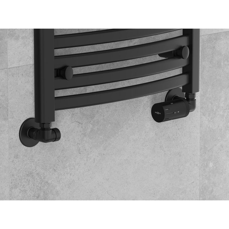 Mexen G05 ensemble thermostatique axial avec cache R, noir - W903-958-904-70