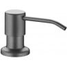 Mexen dispensador de jabón para fregadero, gris - 6601320-61