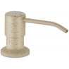 Mexen distributeur de savon pour évier, beige moucheté - 6601320-69