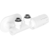 Mexen G05 thermostatisches Winkelset mit R-Verkleidung, Duplex, DN50, weiß - W907-958-905-20
