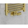 Mexen G05 Thermostat-Set mit Eckventil und Abdeckung R, Duplex, DN50, Gold - W907-958-905-50