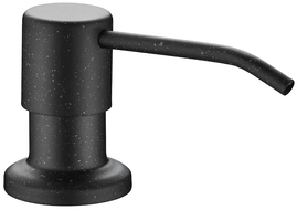 Mexen dispensador de líquido para fregadero, negro moteado - 6601320-76