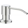 Mexen dispensador de líquido para fregadero, inox - 6601320-99