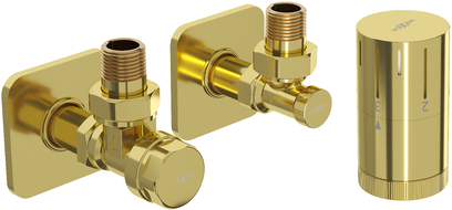 Mexen G05 nurk-termokomplekt S kattega, kuldne - W901-958-909-50