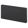 Mexen Flat CCF22 panel radiator 600 x 1500 mm, bottom central connection, 2374 W, anthracite - W6C22F-060-150-66