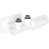 Mexen G05 kutići termostatski set s maskom S, Duplex, DN50, bijeli - W907-958-910-20