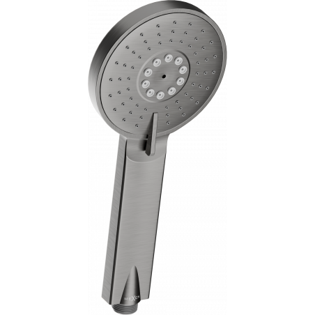 Mexen R-40 3-function shower handle, brushed gun gray - 79540-66