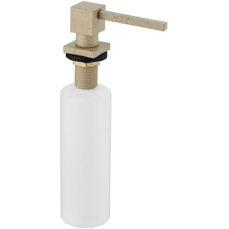 Mexen dispenser voor gootsteenzeep, beige gespikkeld - 6605320-69