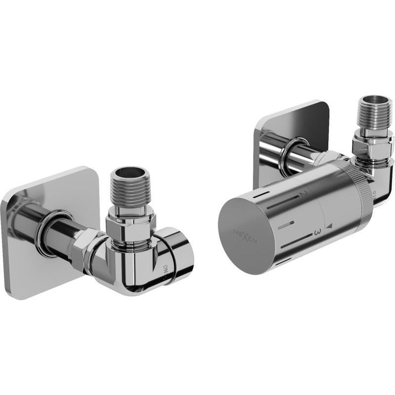 Mexen G05 osni set sa termostatom s maskom S, krom - W903-958-909-01