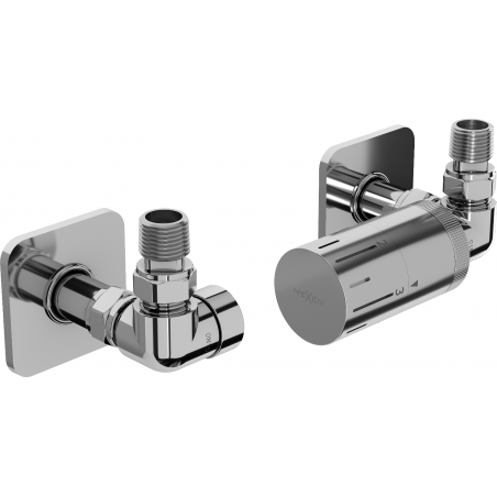 Mexen G05 osni set sa termostatom s maskom S, krom - W903-958-909-01